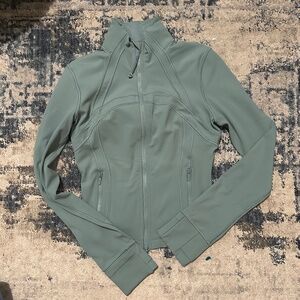 Lululemon Cropped Define Jacket Crater blue 6